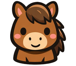 午年のアイコン