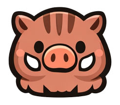 亥年のアイコン